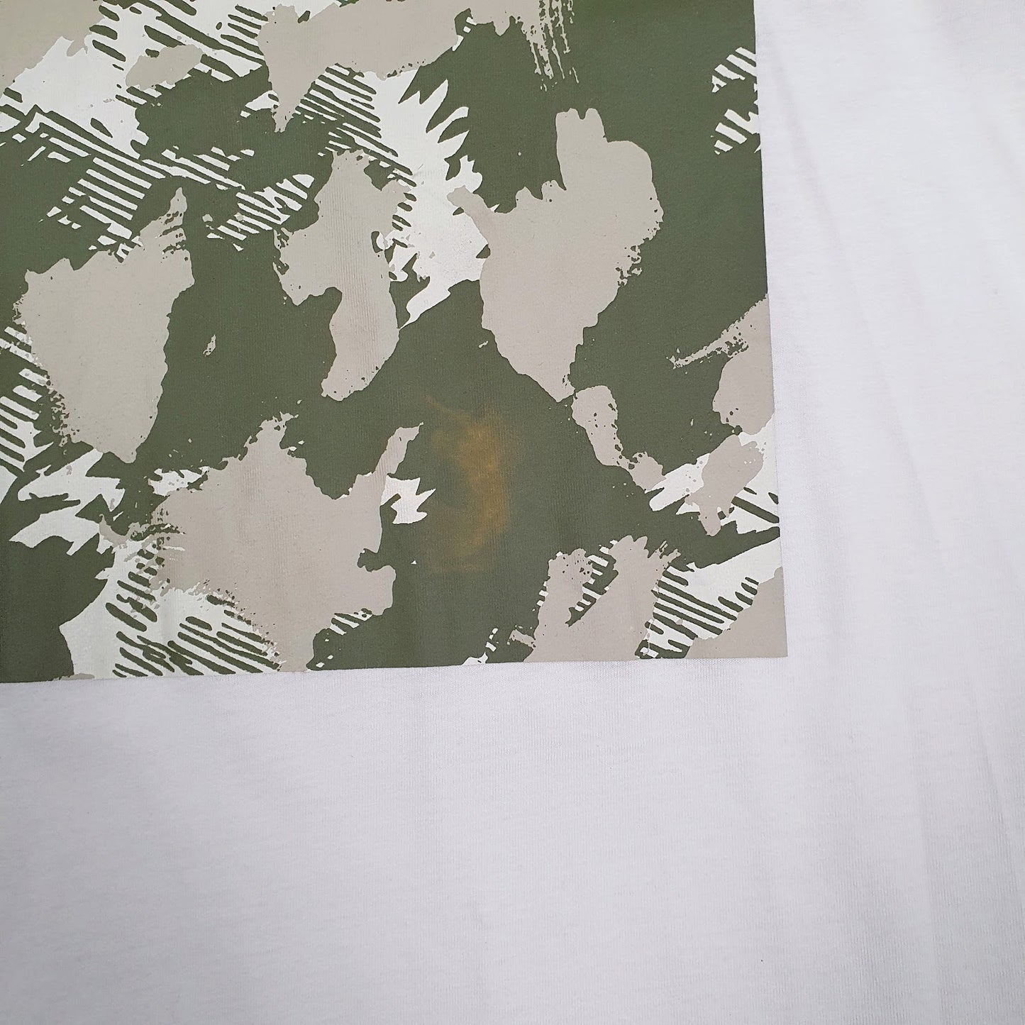 Mens White Puma   T Shirt