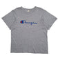 Mens Grey Champion Vintage 90s Italy Italia Short Sleeve T Shirt