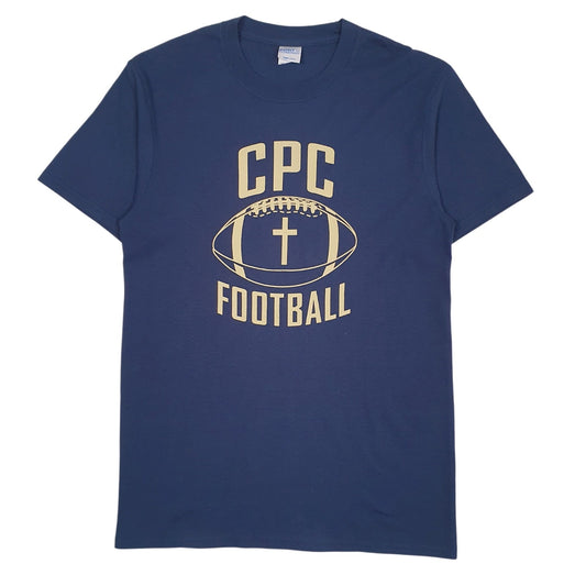 Mens Navy Port & Company CPC Short Sleeve T Shirt