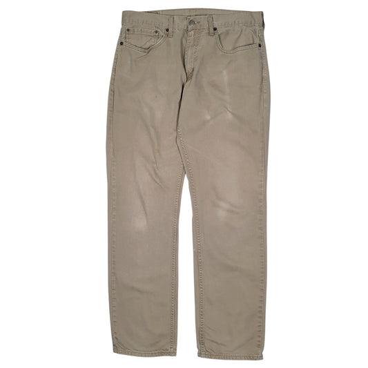 Mens Beige Levis  559 JeansW34 L34