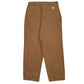 Mens Brown Polo Ralph Lauren Vintage 90s Made In USA Pleated  Trousers