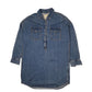 Womens Blue Pull & Bear  Long Sleeve Dress