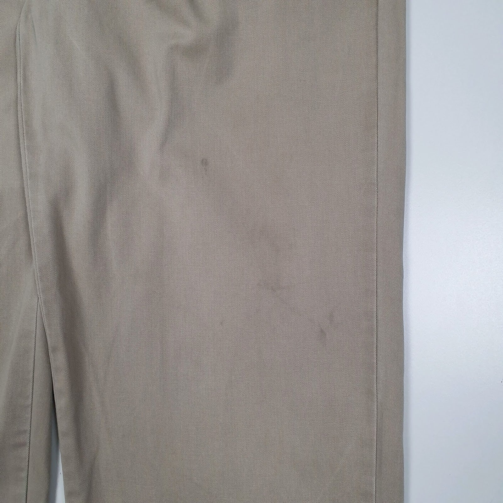 Mens Beige Polo Ralph Lauren Andrew Pant Double Pleated Vintage 90s  Trousers