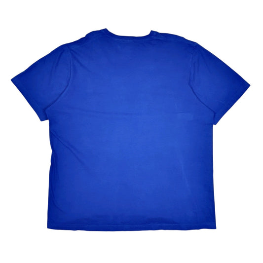 Mens Blue Adidas FC Schalke  T Shirt