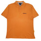 Mens Orange Tommy Hilfiger Athletic Short Sleeve Polo Shirt