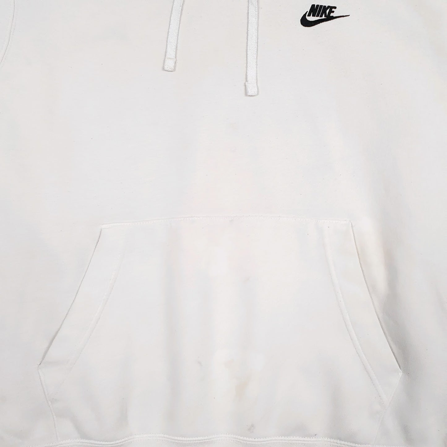 Mens White Nike  Hoodie Jumper