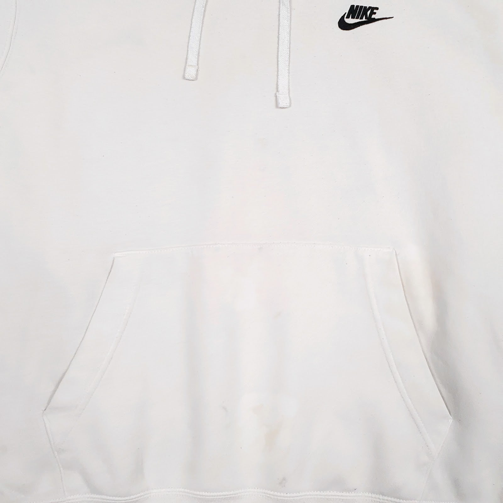 Mens White Nike  Hoodie Jumper
