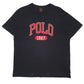 Mens Black Polo Ralph Lauren Spellout Short Sleeve T Shirt