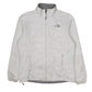 Womens White The North Face Fluffy Sherpa Full Zip Jumper