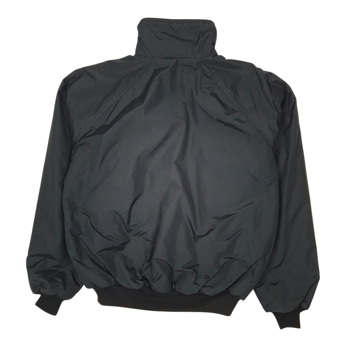 Mens Black Patagonia Shelled Synchilla Fleece Lined Vintage 80s 90s  Coat