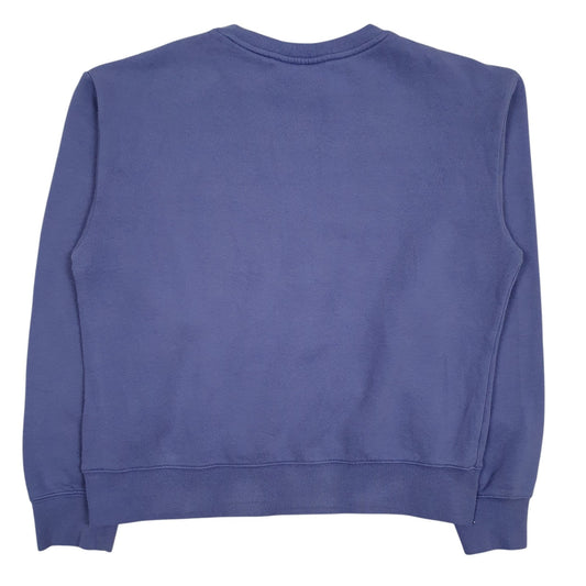 Womens Purple Champion  Crewneck Jumper