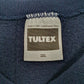 Mens Navy Tultex Graphic Vintage 90s Made In USA Crewneck Jumper