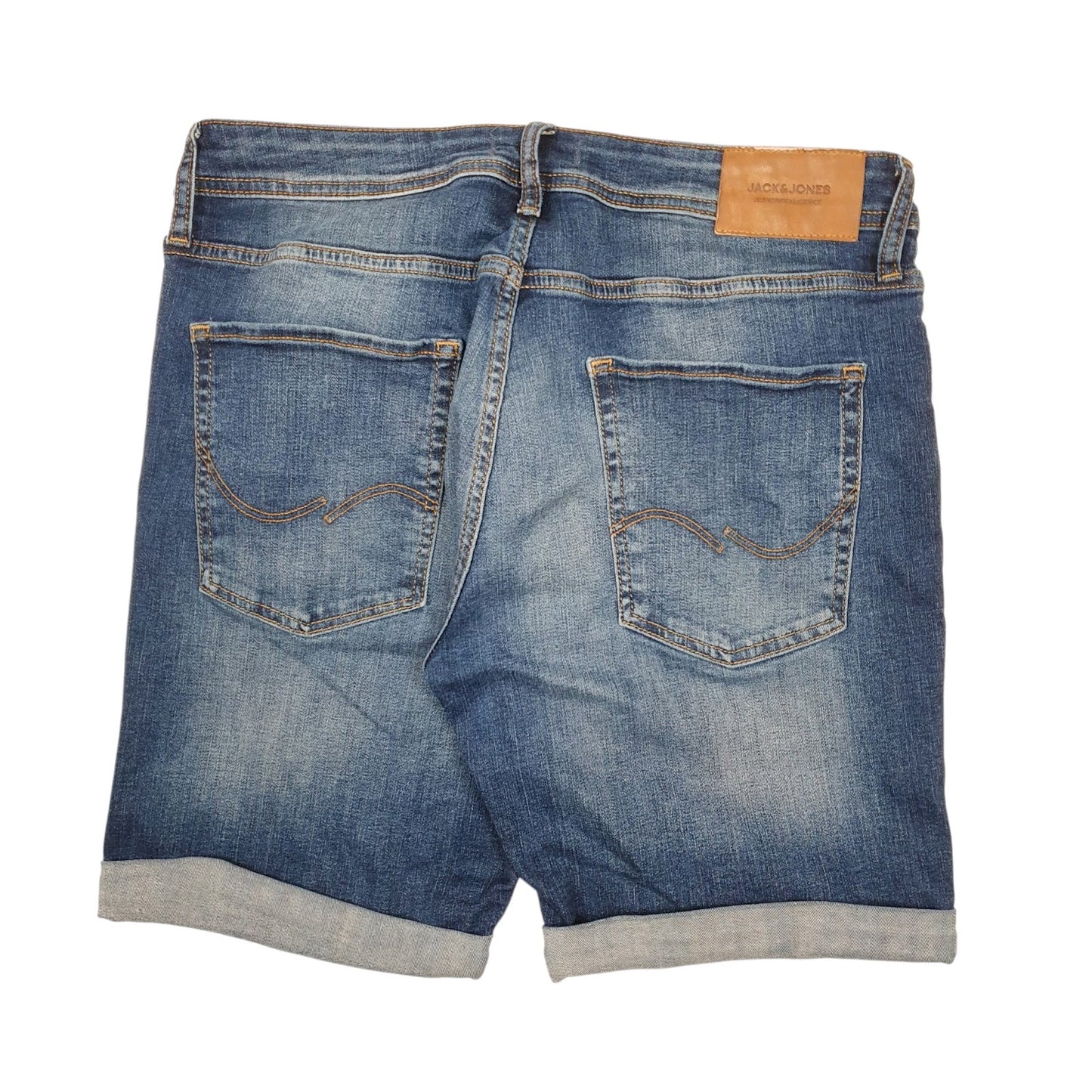 Mens Blue Jack & Jones Stretch  Shorts