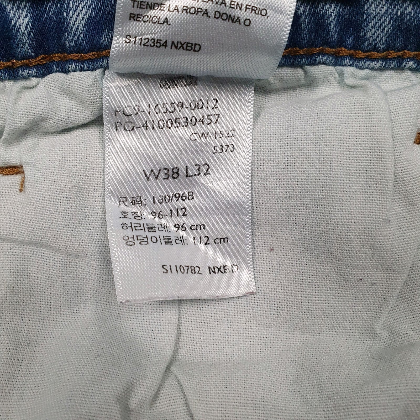 Mens Blue Levis Athletic  Jeans