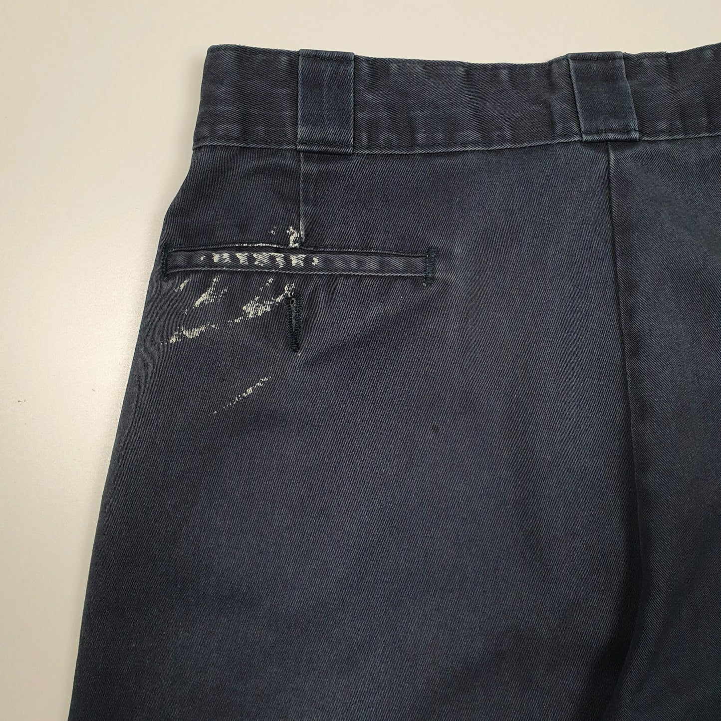 Mens Navy Dickies Workwear  Shorts