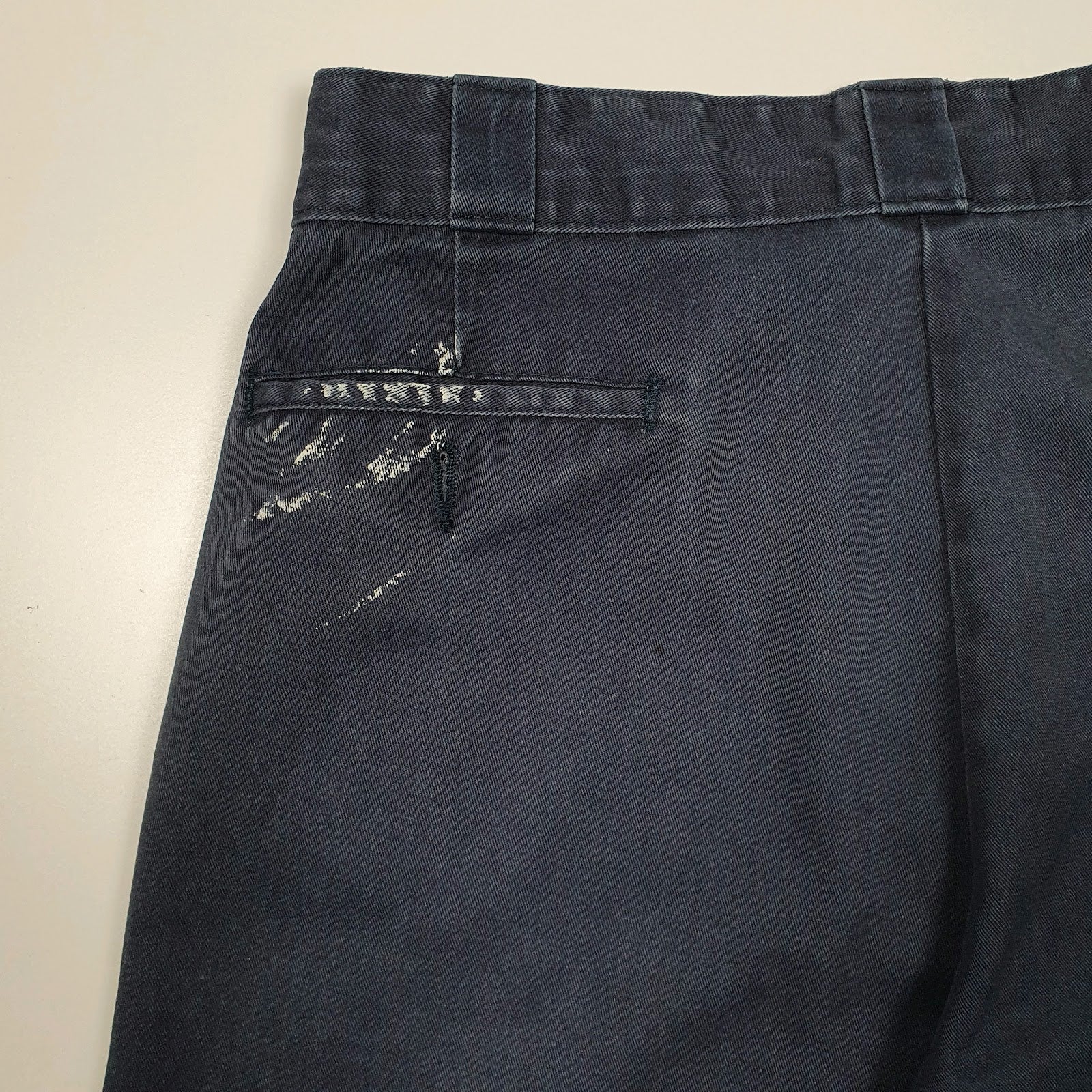 Mens Navy Dickies Workwear  Shorts
