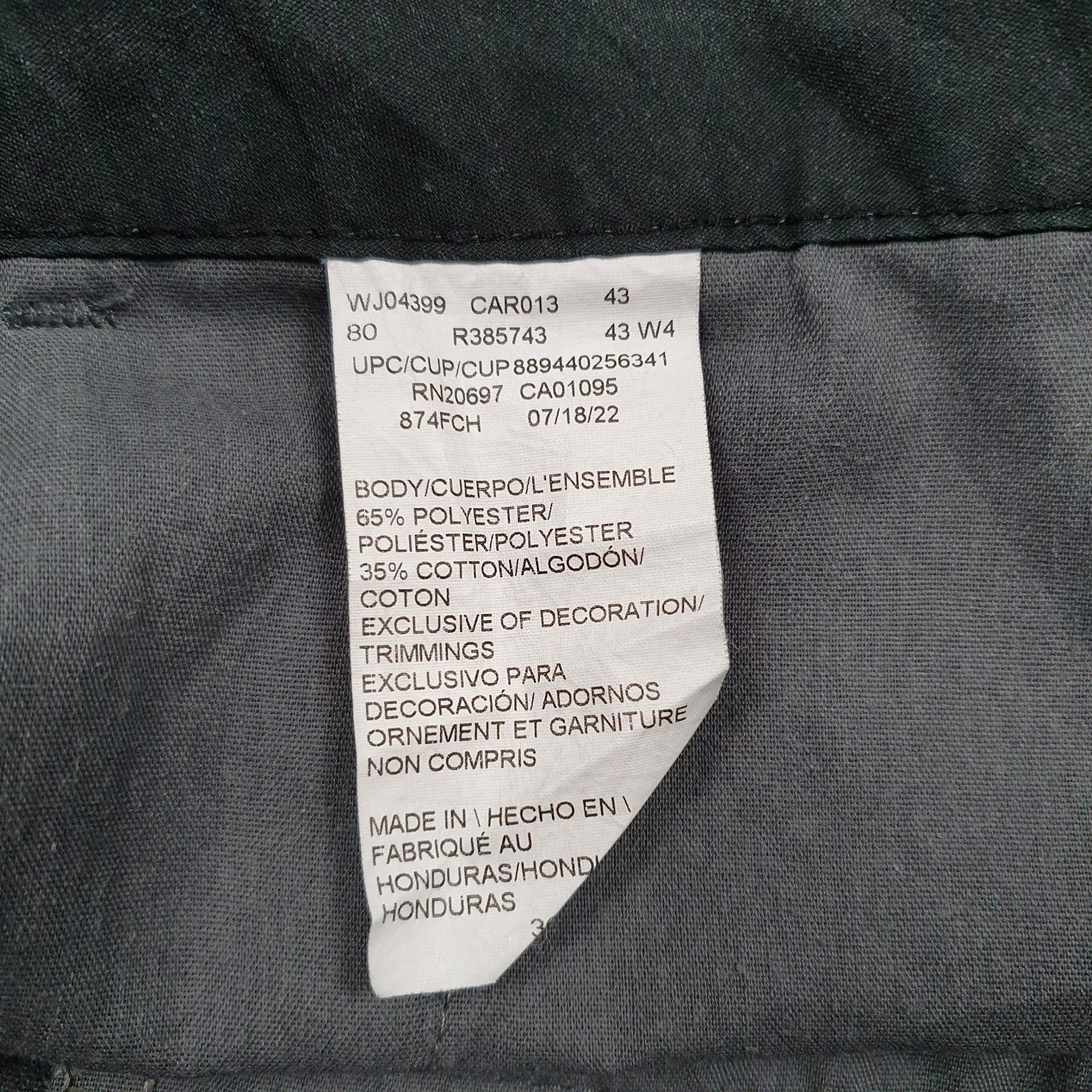 Mens Grey Dickies 874  Trousers