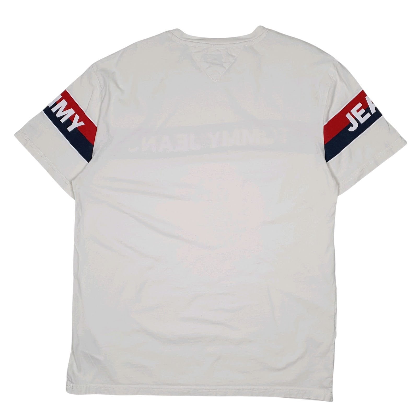 Mens White Tommy Hilfiger Tommy Jeans  T Shirt