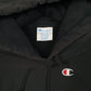 Mens Black Champion Reverse Weave Hoodie Jumper