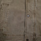 Mens Brown Levis Workwear Sherpa Lined Windbreaker  Coat