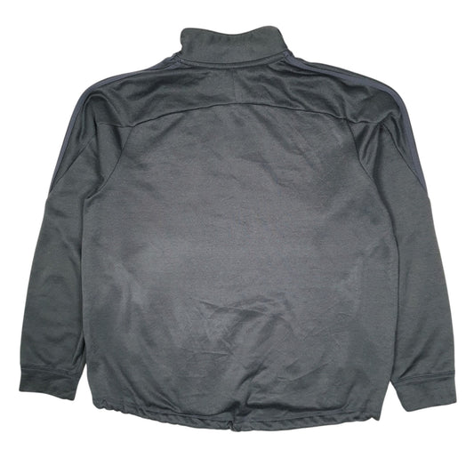 Mens Grey Adidas Iona Basketball Quarter Zip Jumper