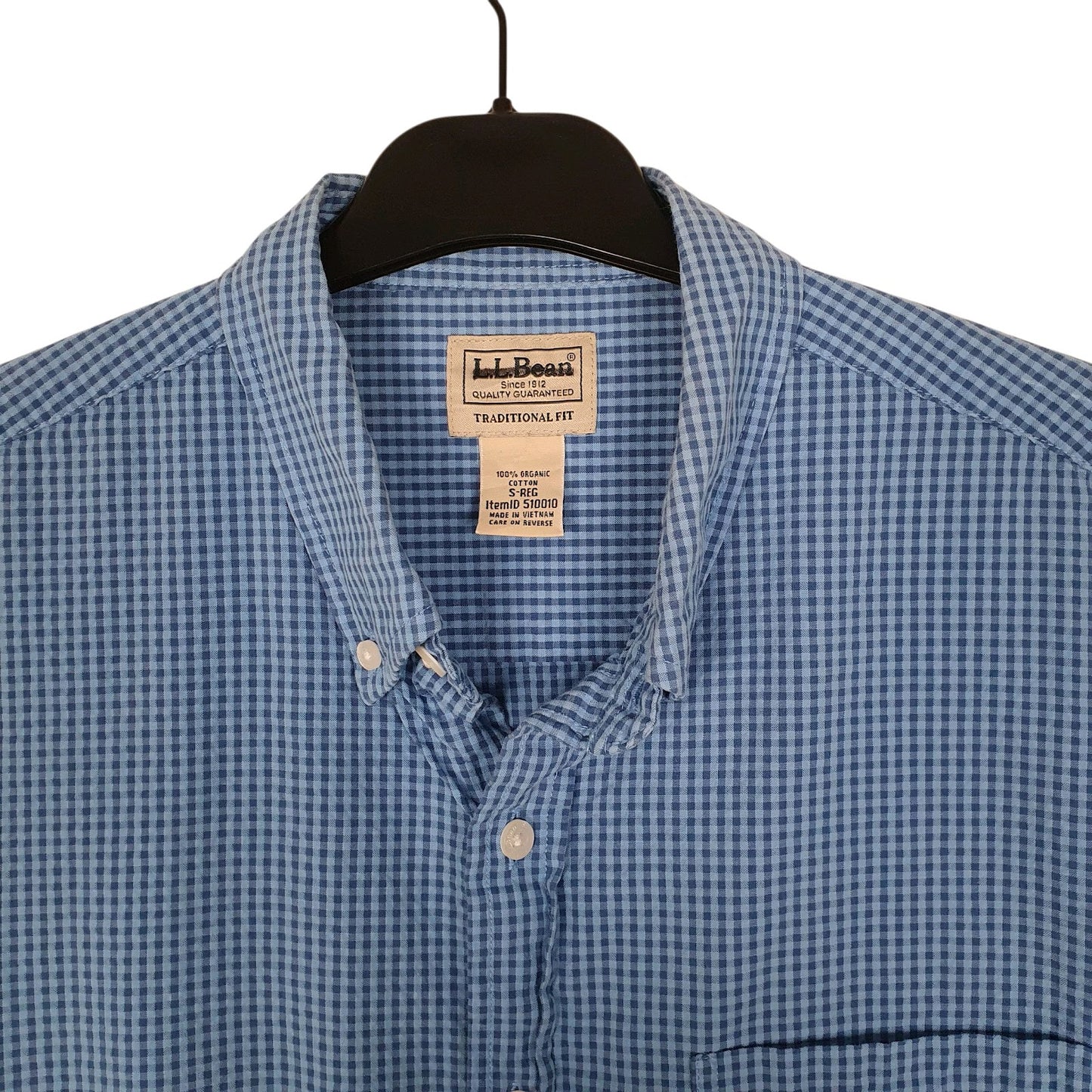 Mens Blue L.L.Bean   Shirt