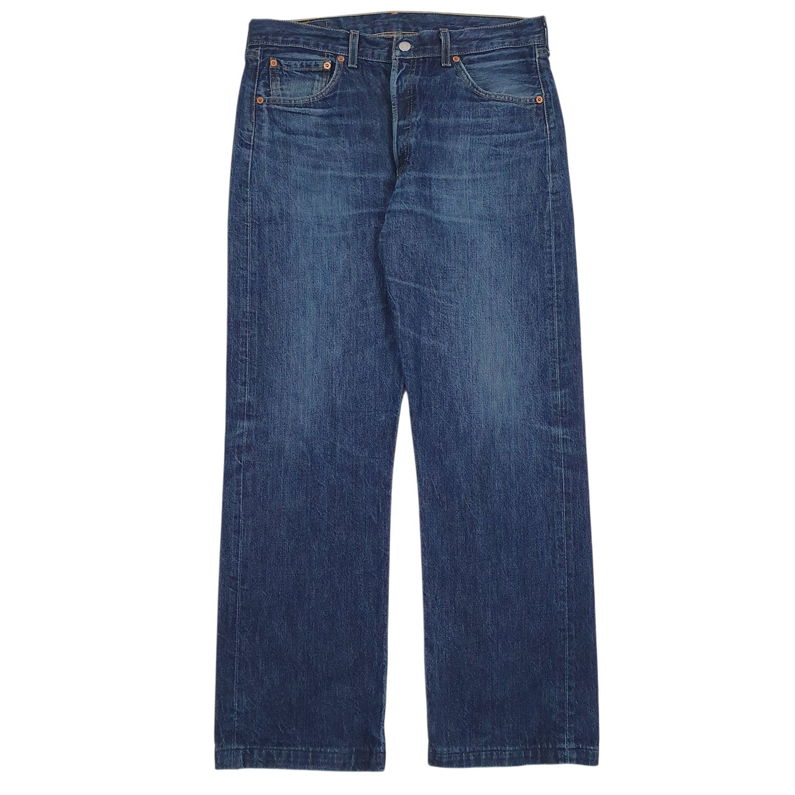 Mens Blue Levis  501 JeansW34 L30