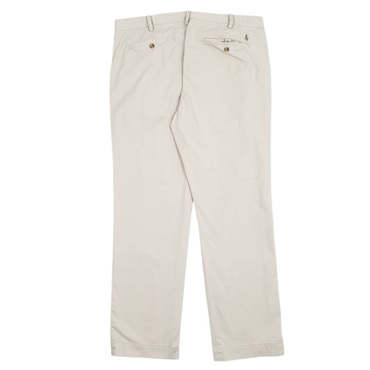 Mens Cream Polo Ralph Lauren   Trousers