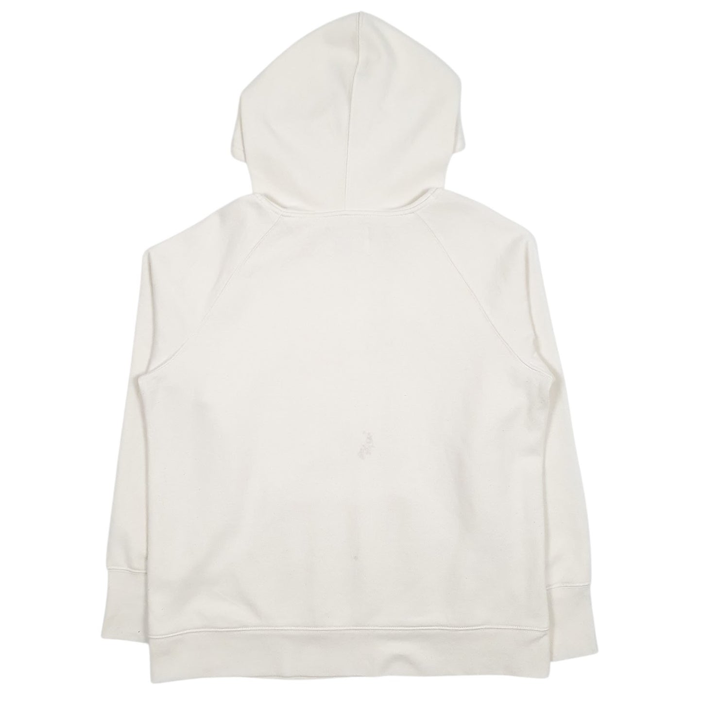 Mens Cream Champion Spellout Hoodie Jumper