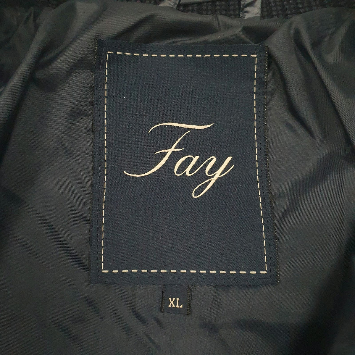 Womens Navy Fay   Coat