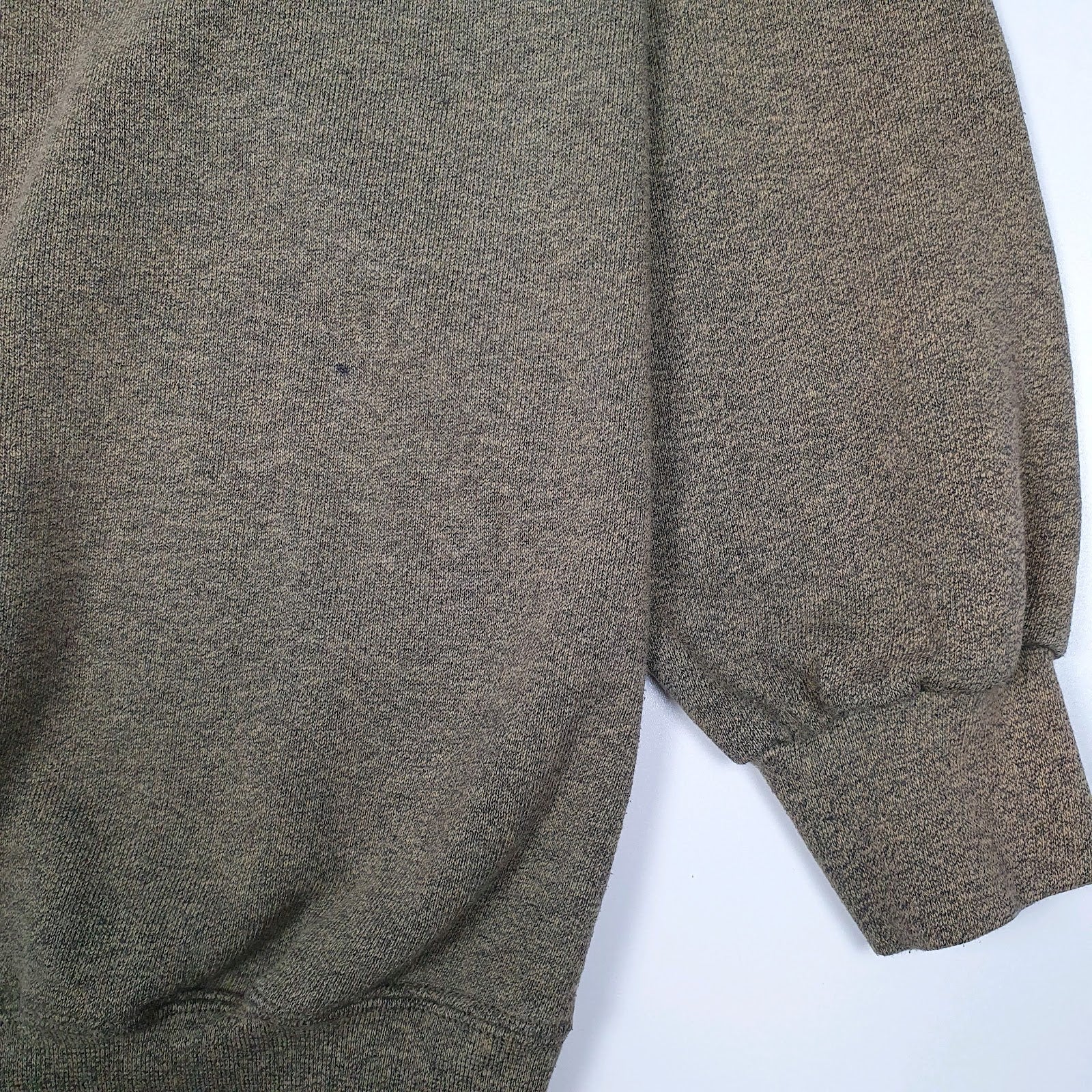 Mens Brown Lee Surry Power Station Crewneck Jumper