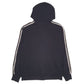 Mens Black Adidas Brooklyn Nets Full Zip Jumper