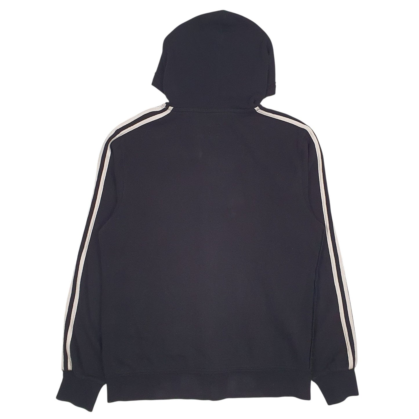 Mens Black Adidas Brooklyn Nets Full Zip Jumper