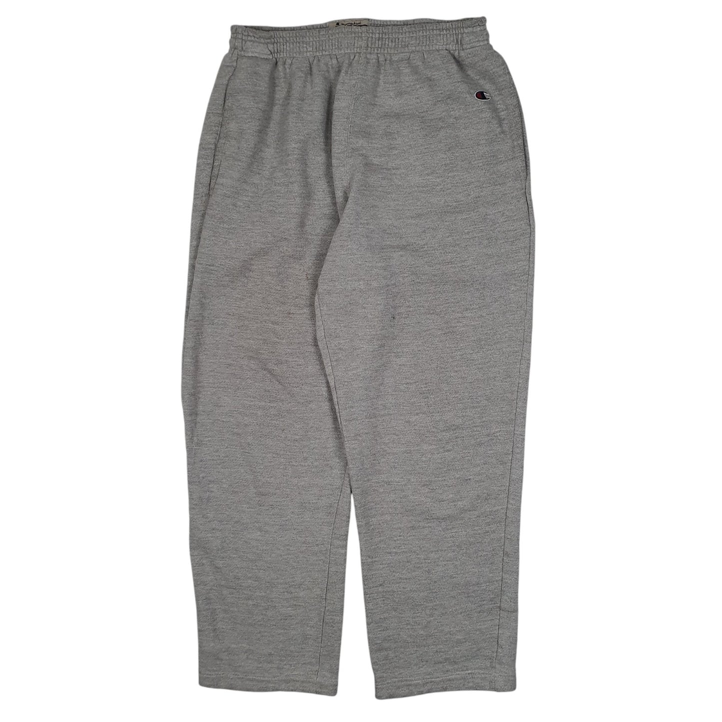 Mens Grey Champion Vintage 00s Reverse Weave Jogger Trousers