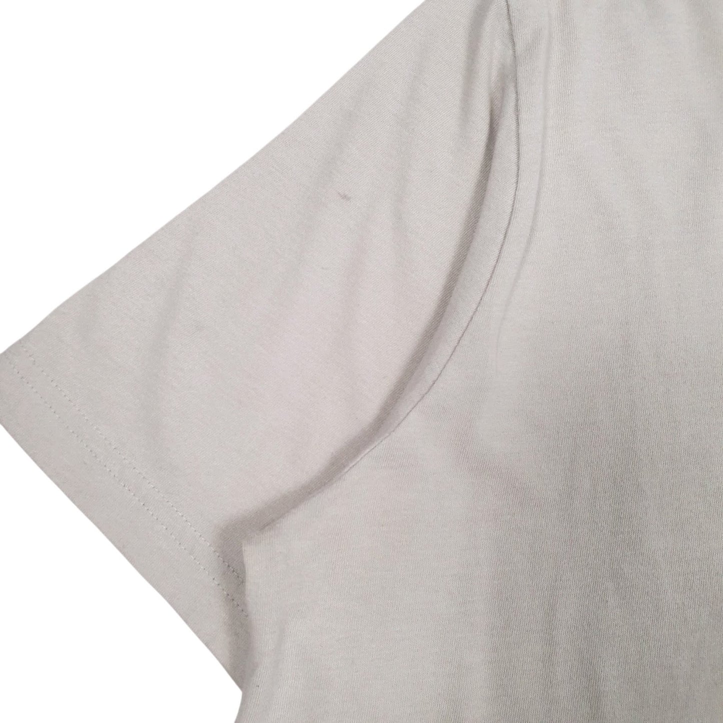 Mens Beige Under Armour Heat Gear Spellout  T Shirt