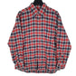 Mens Grey Kinloch Vintage Flannel Long Sleeve Shirt