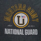 Mens Grey Unbranded Montana Army National Guard  T Shirt