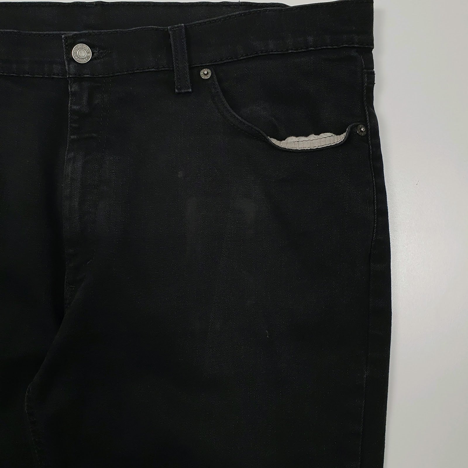 Mens Black Levis   Jeans