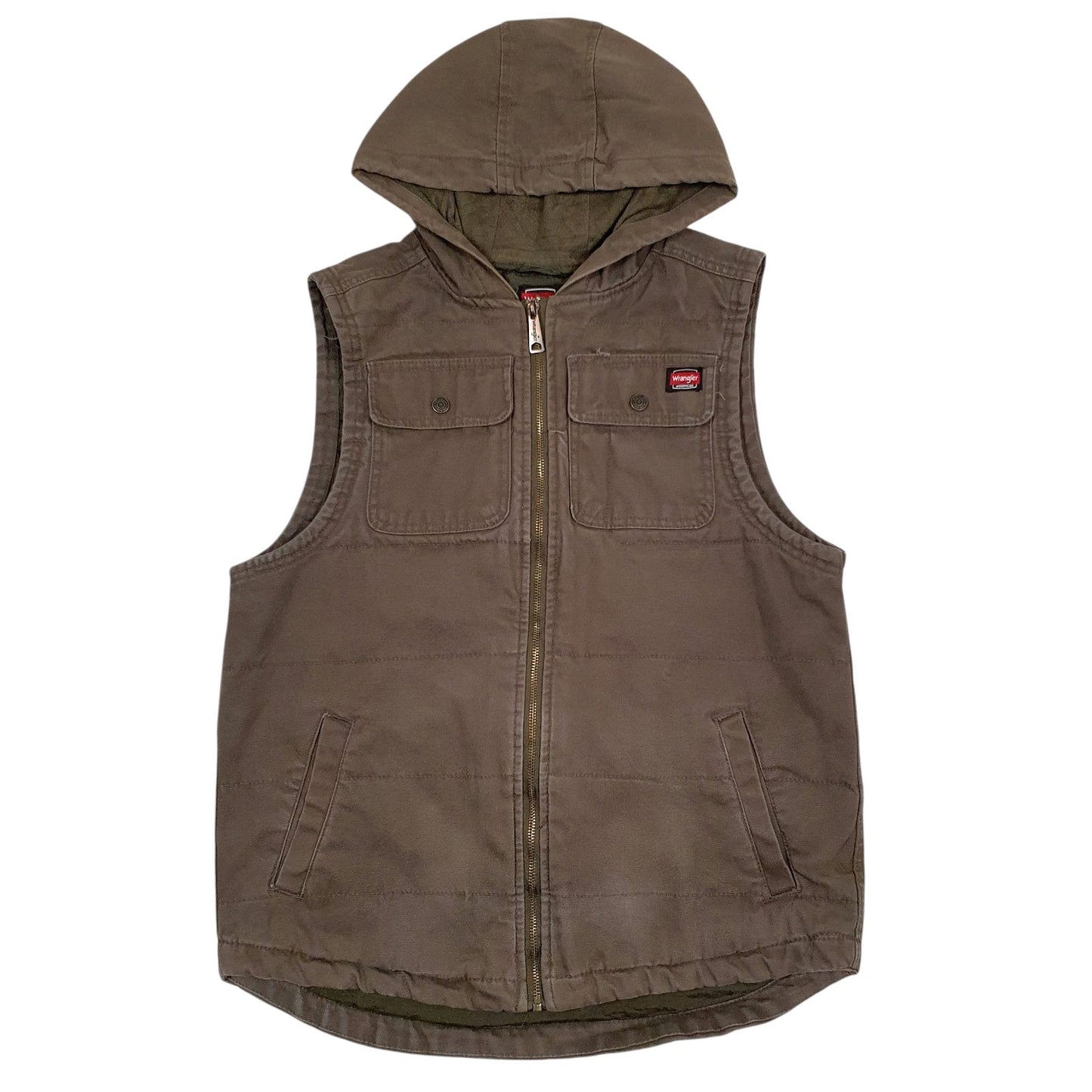 Mens Green Wrangler Workwear  Coat