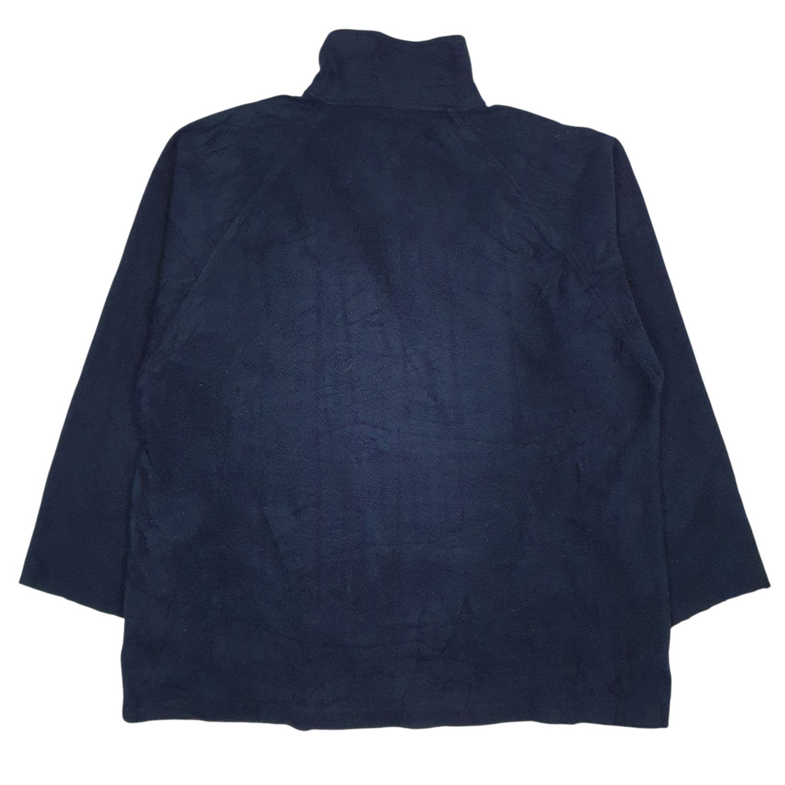 Mens Navy Kappa  Quarter Zip Jumper