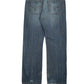 Mens Blue Levis Distressed  Jeans