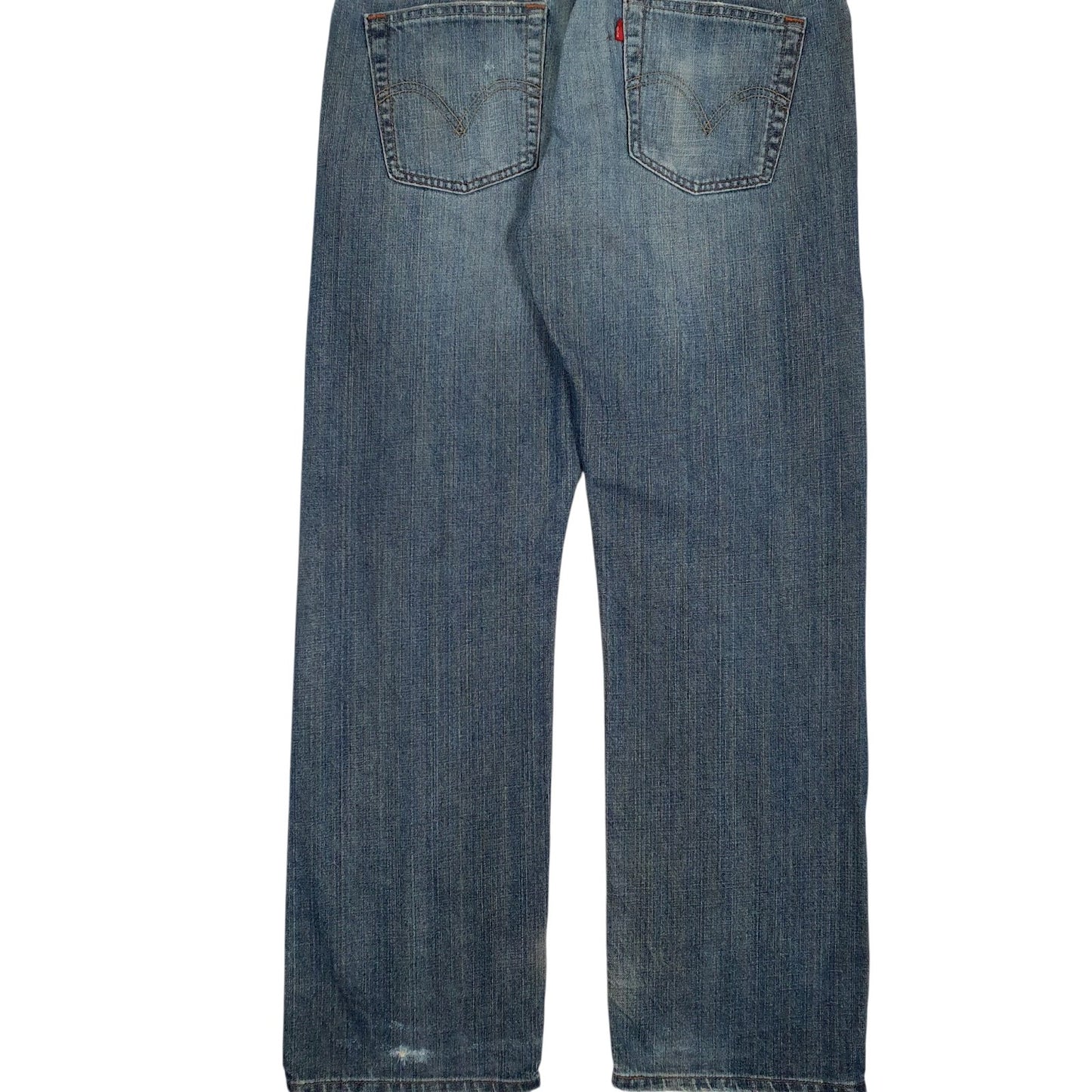 Mens Blue Levis Distressed  Jeans
