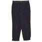Mens Black Dockers Pleated Corduroy Trousers