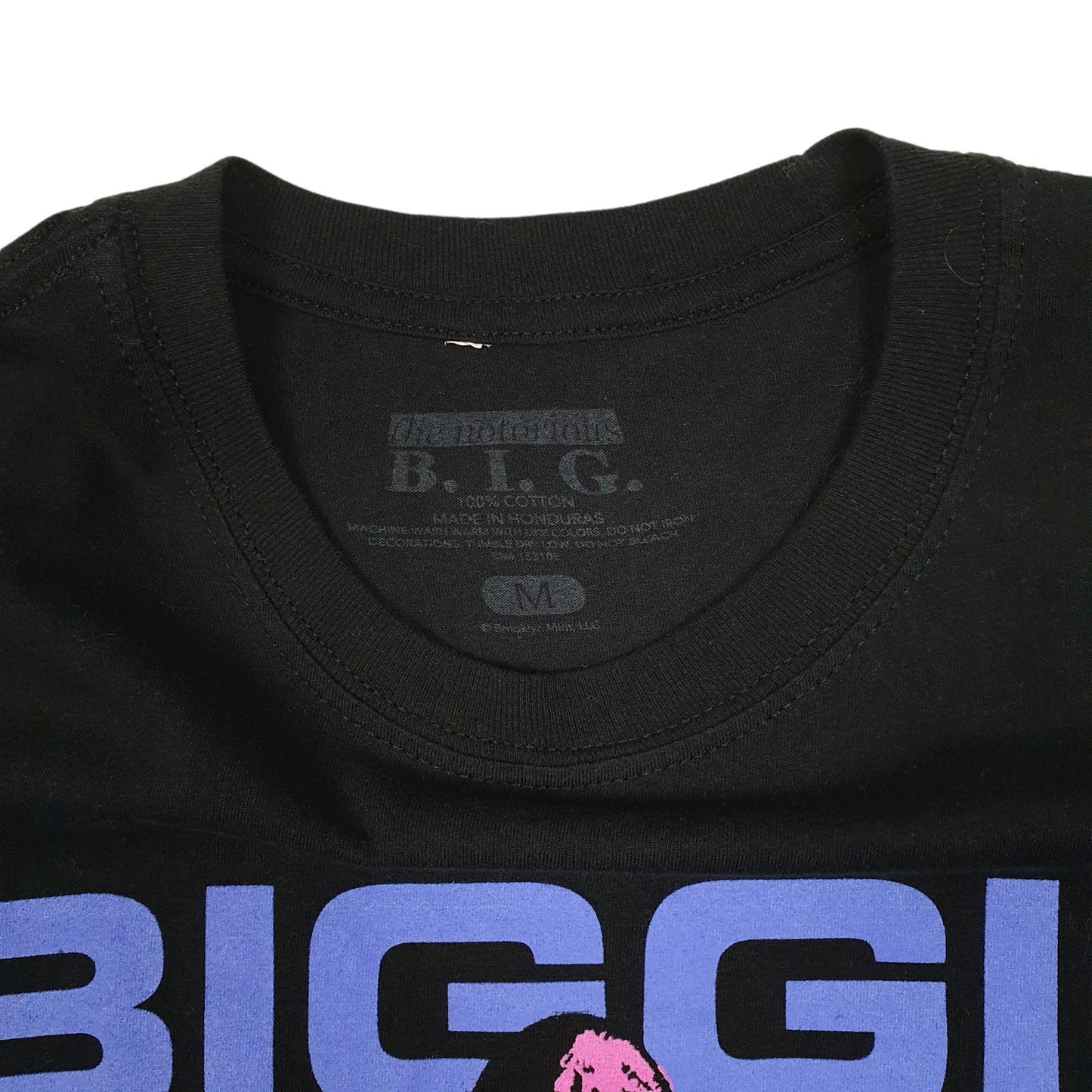 Mens Black The Notorious B.I.G Biggie Smalls  T Shirt