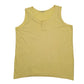 Womens Yellow Unbranded Vest Sleeveless T Shirt