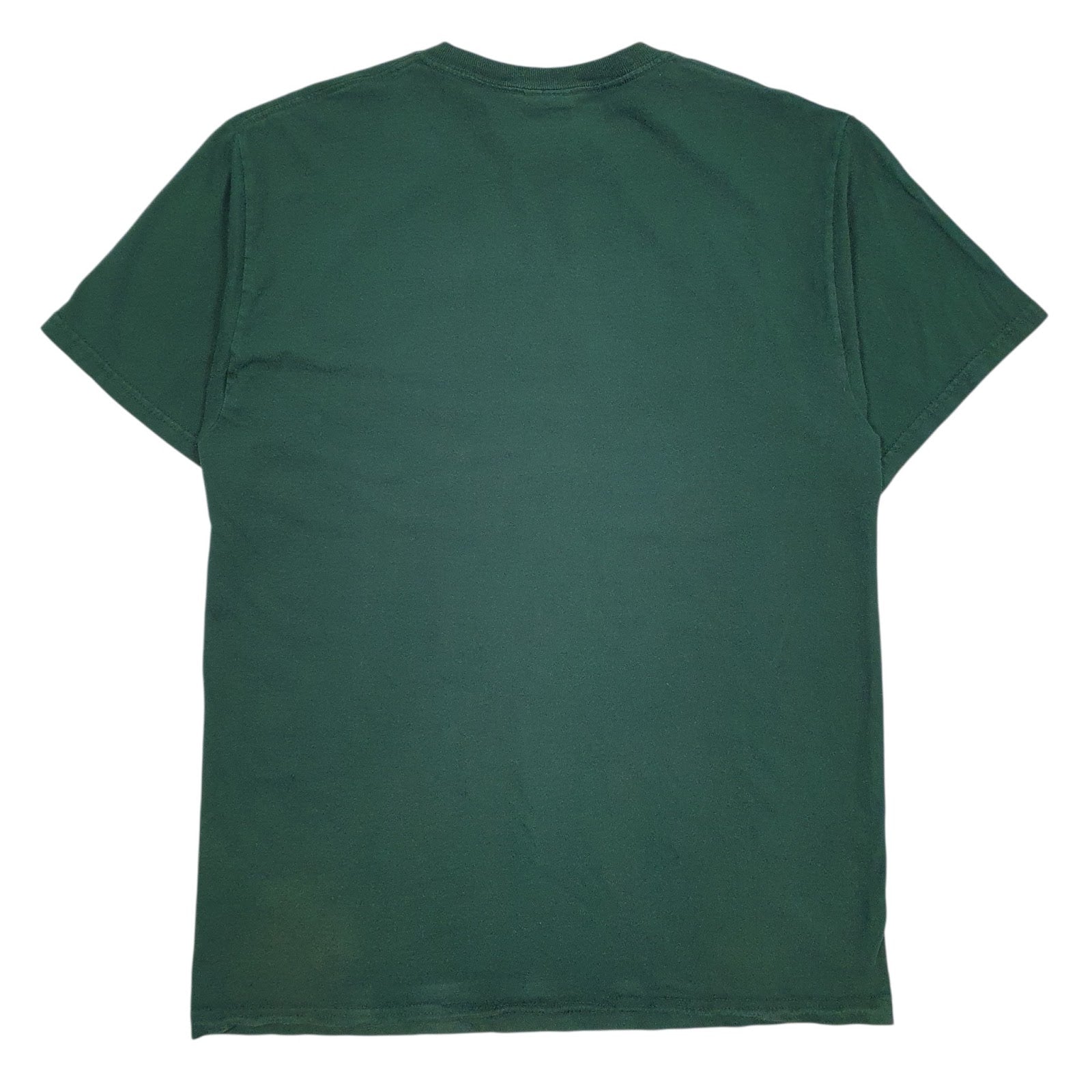 Mens Green Fruit Of The Loom Spartans  T Shirt