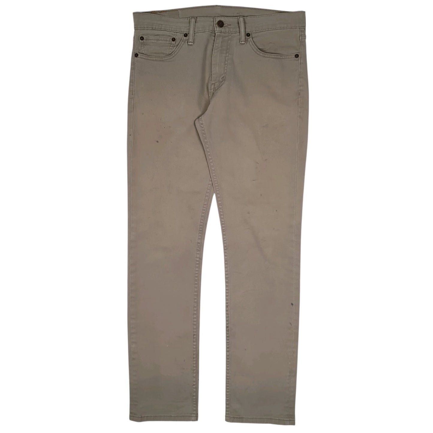 Mens Beige Levis 511 Chino Trousers