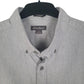 Mens Grey Eddie Bauer Heavy Herringbone  Shirt