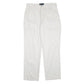 Mens White Polo Ralph Lauren Hammond Pant Double Pleated Chino Trousers