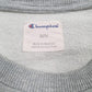 Mens Grey Champion Spellout Crewneck Jumper